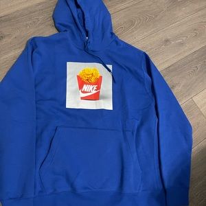 🔥 Nike Men's Sportswear Brushed-Back Fleece Sole Food Pullover Hoodie NWT